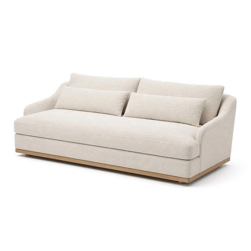 Sofa contemporaneo tapizado con cojines-merulyn